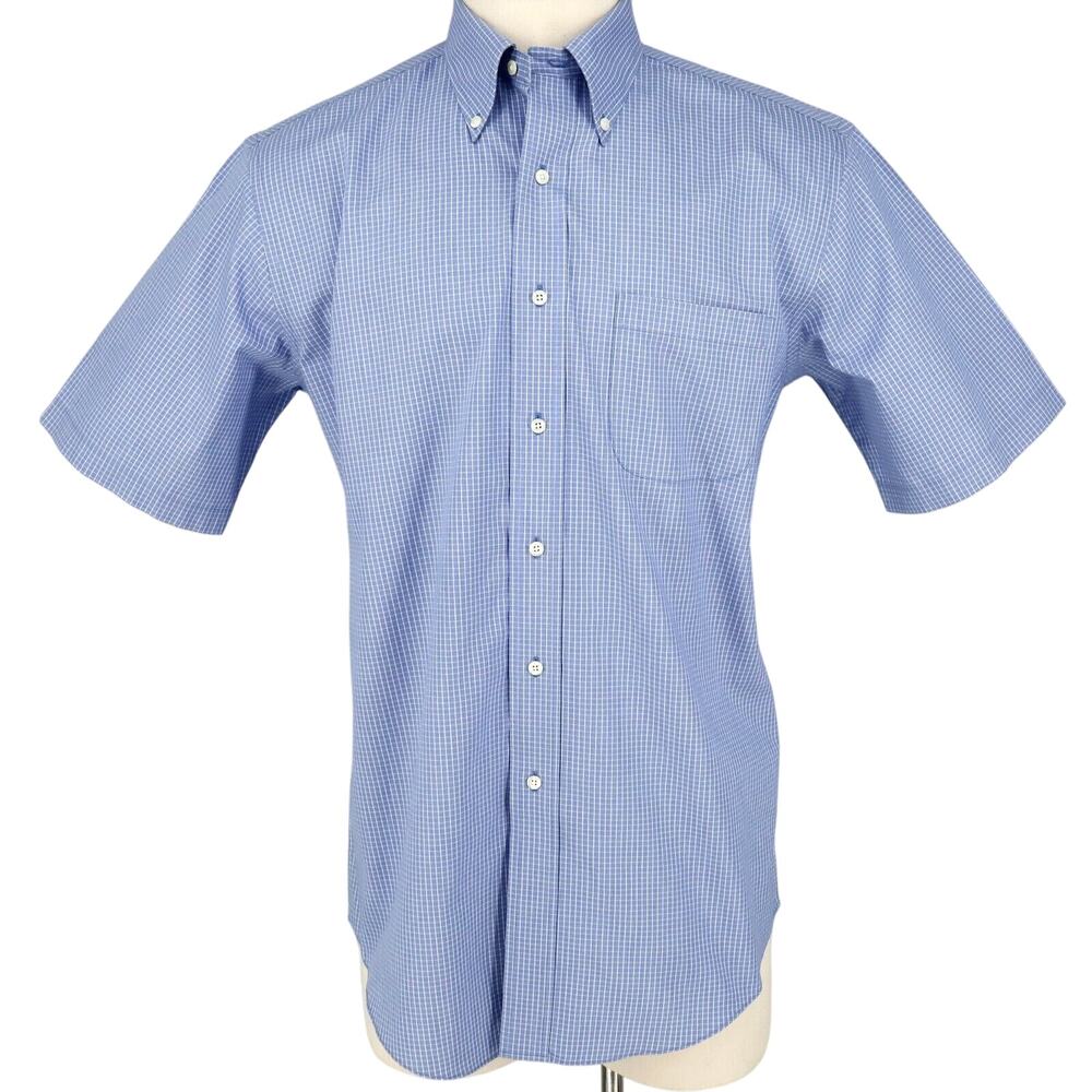 Brooks Brothers 346 Shirt Mens 16 Neck Non Iron Cotton The Original Polo Shirt